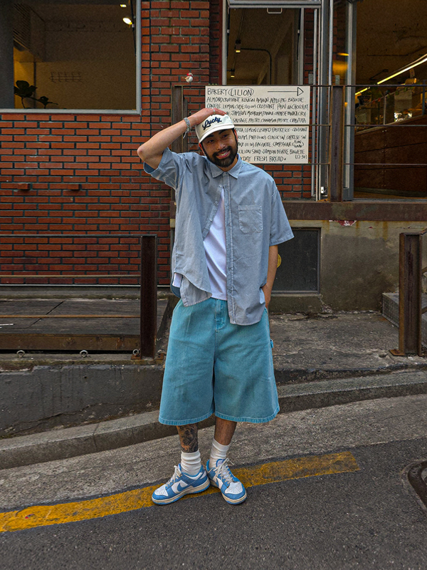 (XL-6XL)<BR>페일린 顔料 バックバンディング クロップドパンツ 3080