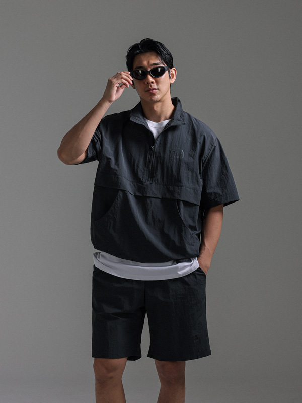 [SET](XL-6XL)<br>두드나카 반팔아노락 S023-T+누를라트 バンディング半ズボン S023-P<br><font color="#072c81"><B>[ W.DNA ]</B></font>