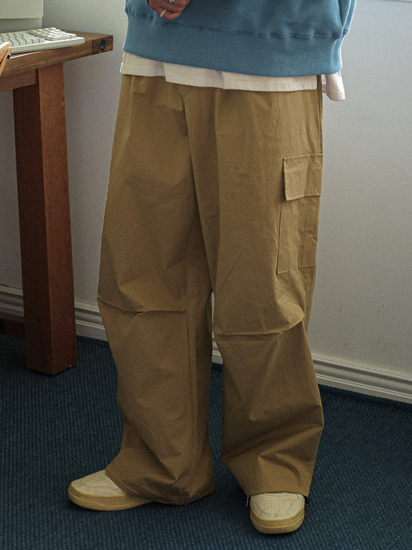 (XL-4XL)<br>타바난 セミワイドフィット カーゴバンディングパンツ