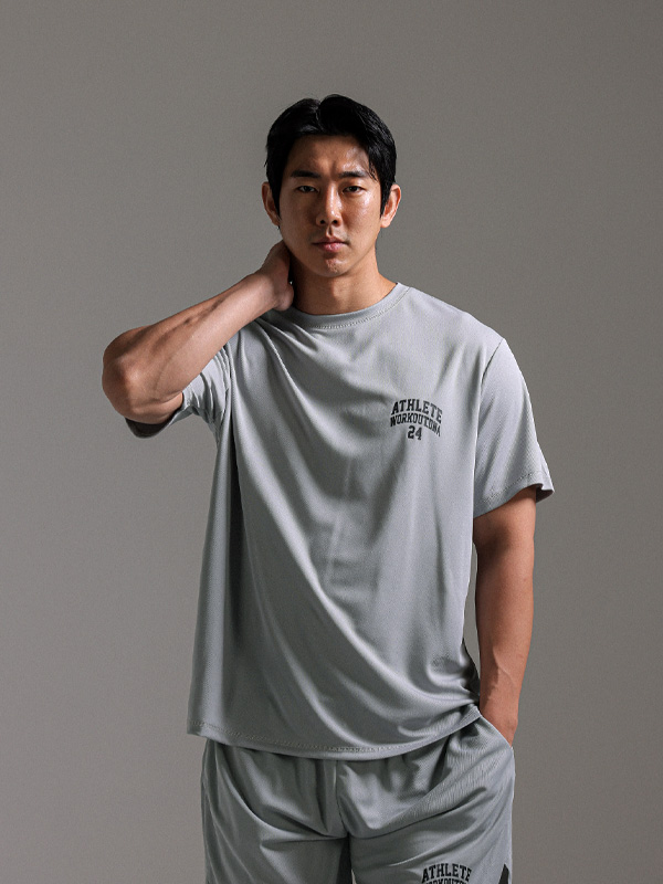 (M-6XL)<br>아미타브 冷却用半袖Tee<br><font color="#072c81"><B>[ W.DNA ]</B></font>