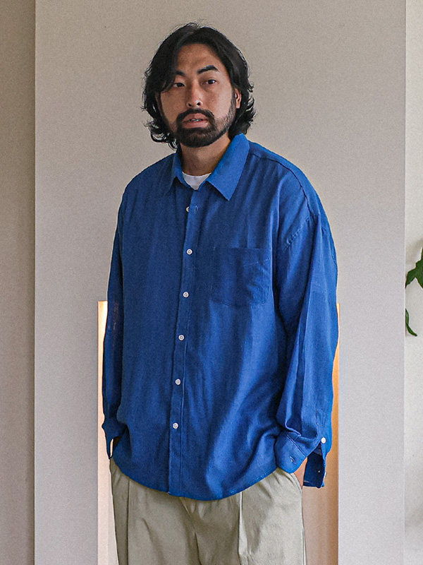 (XL-6XL)<BR>돈드바 リネンのシャツ