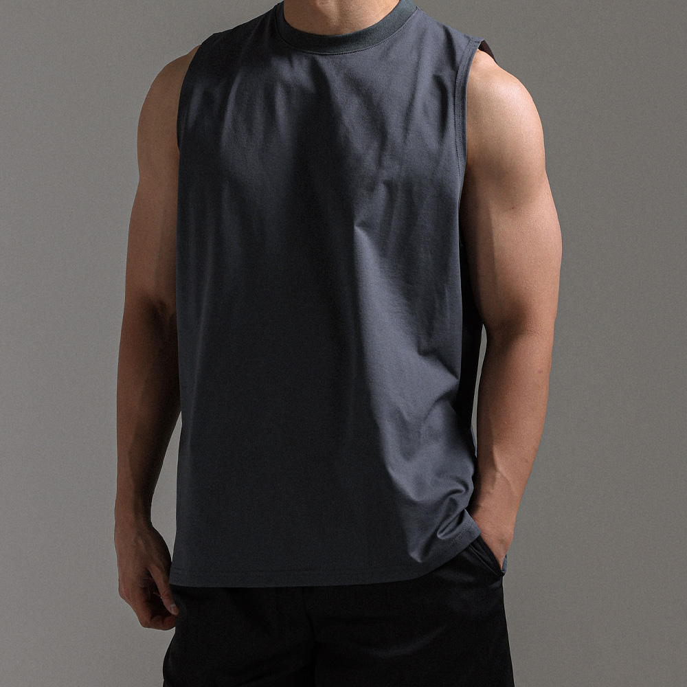 (L-6XL)<BR>토야코 데오드란트 機能性 袖なし
