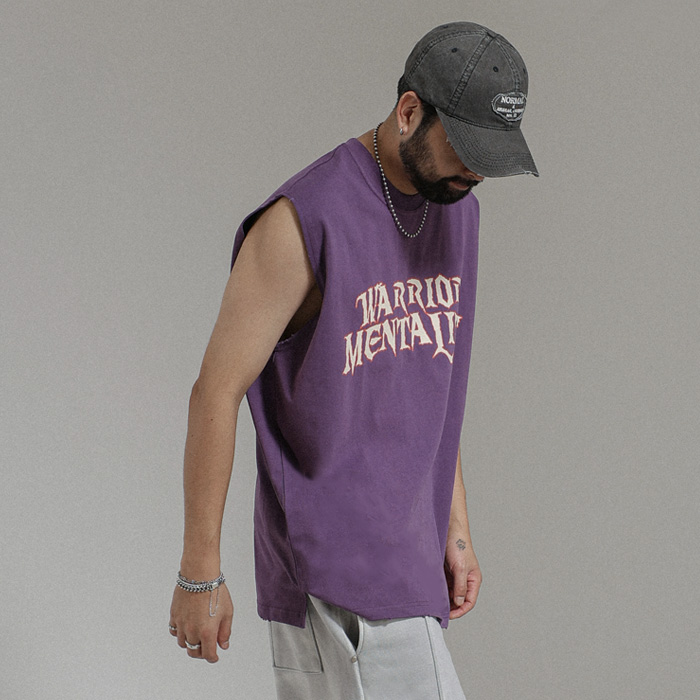 (XL-4XL)<BR>두비 袖なし