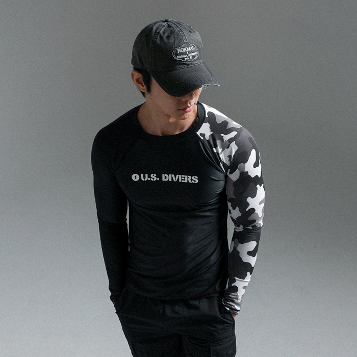 (M-4XL)<br>무슨 말을 더해 카모 軽警備員
