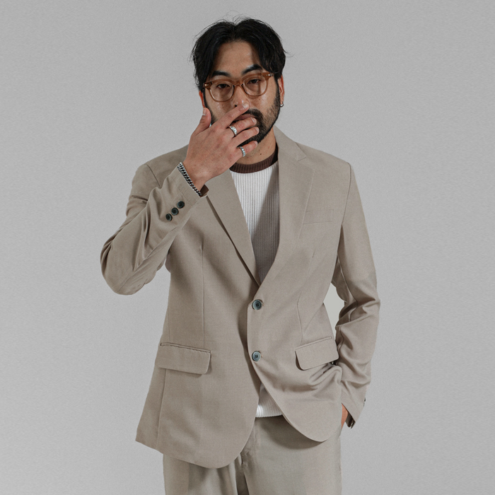 [SET](S-5XL)<BR>월터 クラブジャケット+시커트 スレックス