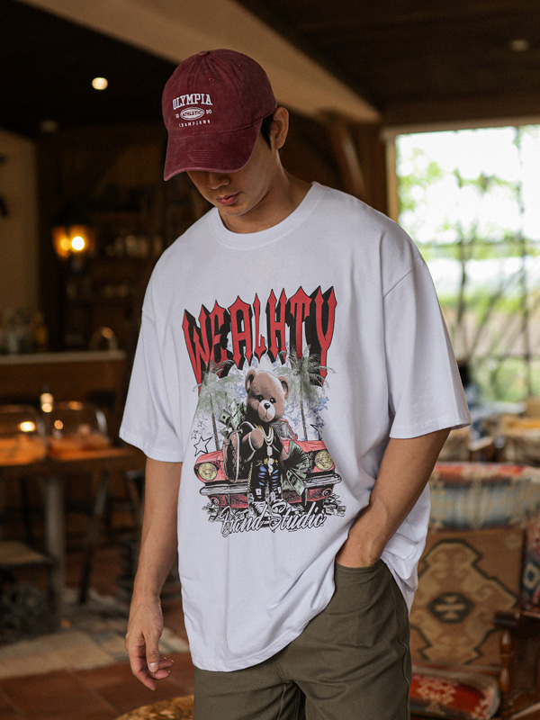 (XL-6XL)<BR>리치테디 半そでティー
