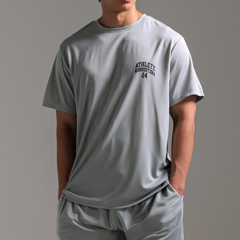 (M-6XL)<br>아미타브 冷却用半袖Tee<br><font color="#072c81"><B>[ W.DNA ]</B></font>