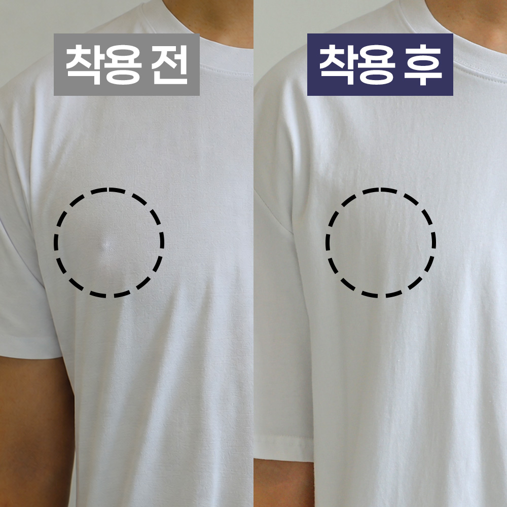 (L-7XL)<BR>팜크릭 乳首を覆うさま 半そでティー