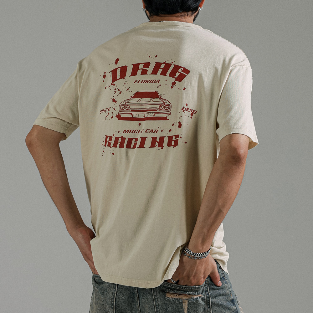 (M-6XL)<br>바야모 半そでティー