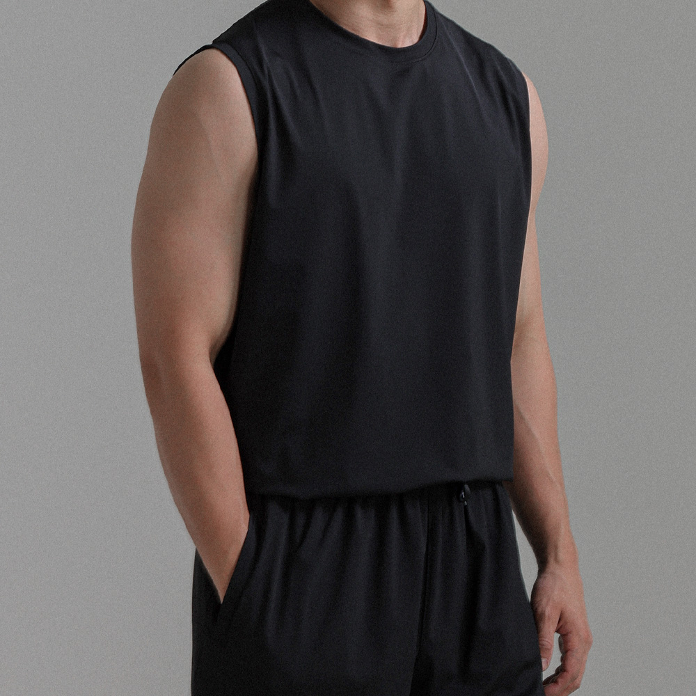 (L-7XL)<br>라르나카 冷蔵庫 袖なし<br><font color="#072c81"><B>[ W.DNA ]</B></font>