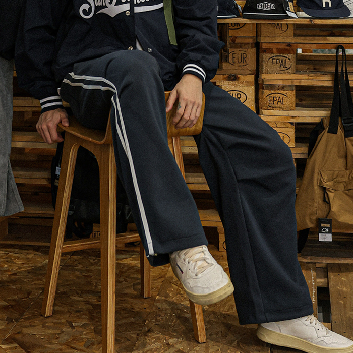 (3XL-6XL)<BR>브리푸디 ワイドフィット バンディングパンツ
