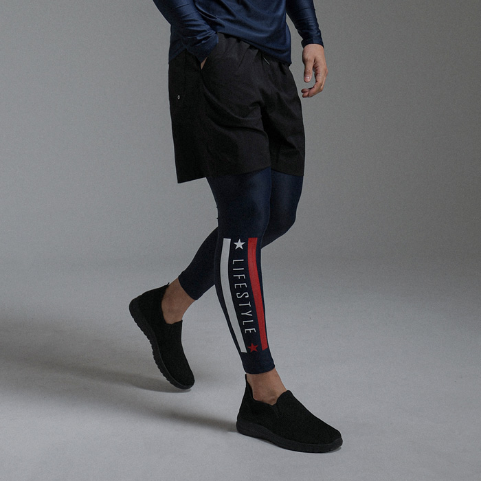 (M-5XL)<BR>불면증 라이프스타일 水レギンス