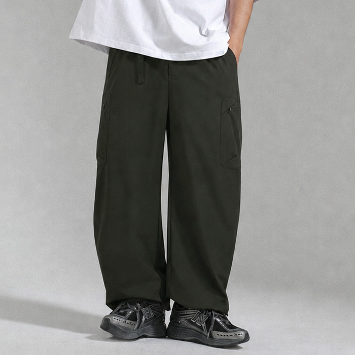 (L-7XL)<BR>비디노 セミワイドフィット カーゴバンディングパンツ