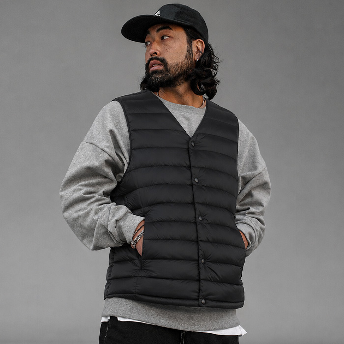 (M-6XL)<BR>라이트힛 シープスキン ベスト