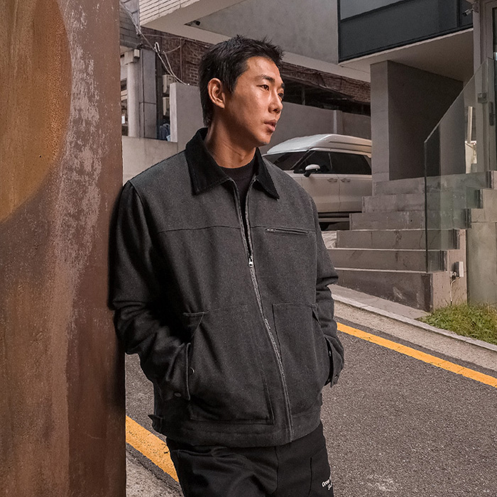 (L-7XL)<br>파라모나 オックスフォード 作業ジャケット