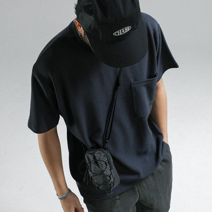 (L-7XL)<BR>라콘타 ポケット半袖Tシャツ