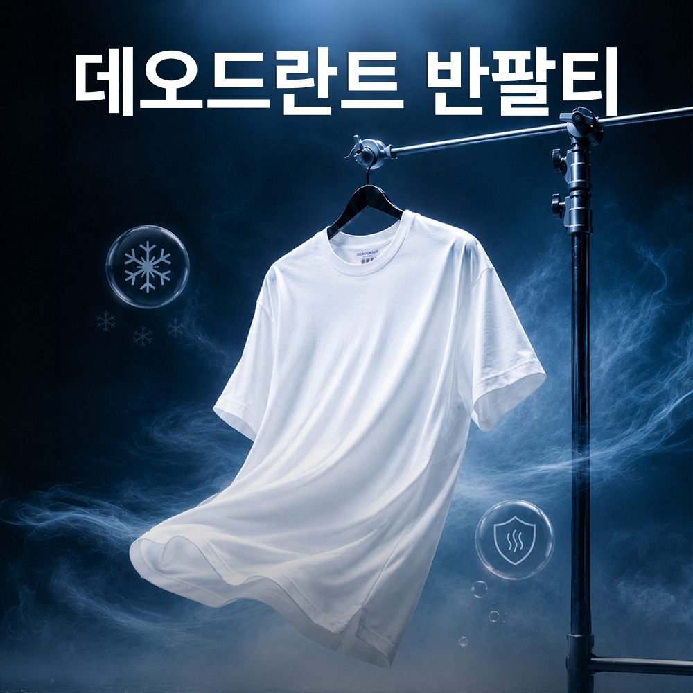 (M-7XL)<BR>타오스 데오드란트 機能性 半そでティー <br><font color="#660616"><B>*長さを選択 (基本的な,ロング+5cm)</B></font>