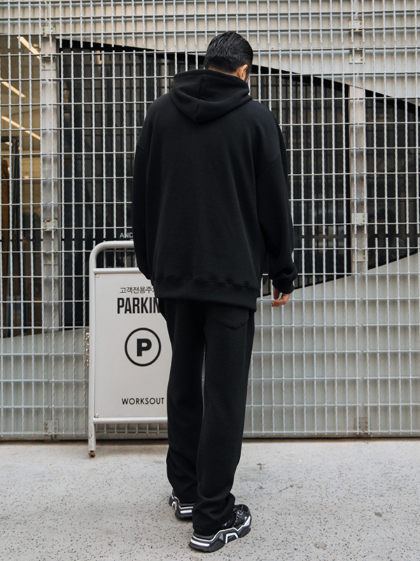 [SET](L-5XL)<BR>할랜드 フードニット + 샌더스 バンディングパンツ