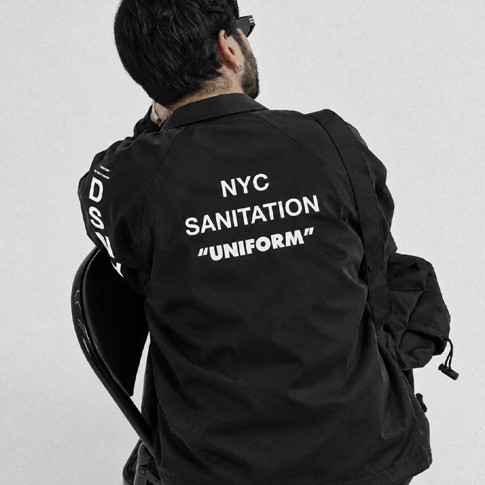 (L-5XL)<BR>세니테이션 DSNY ジャケット<BR><B><FONT COLOR=