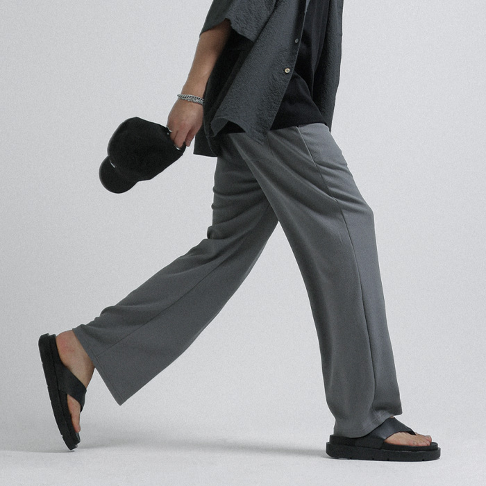 (XL-8XL)<BR>코쉬 セミワイドフィット バンディングパンツ