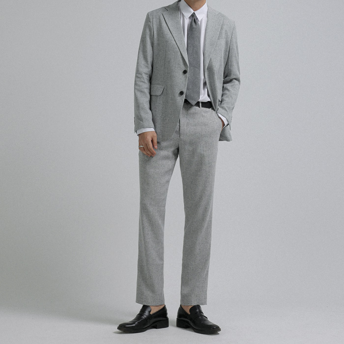 [SET](M-6XL)<BR>에든버러 ジャケット + 배턴루지 スレックス