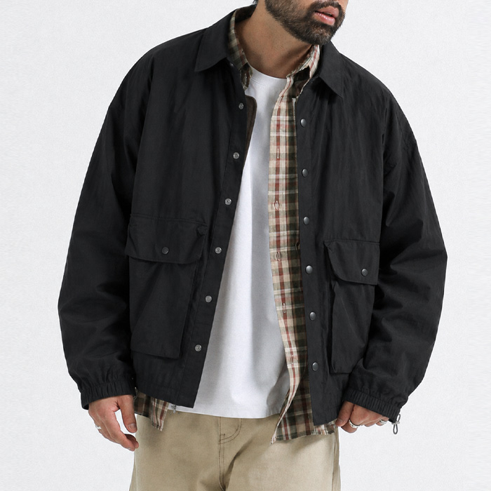 (M-5XL)<br>잔바드 ショートジャケット
