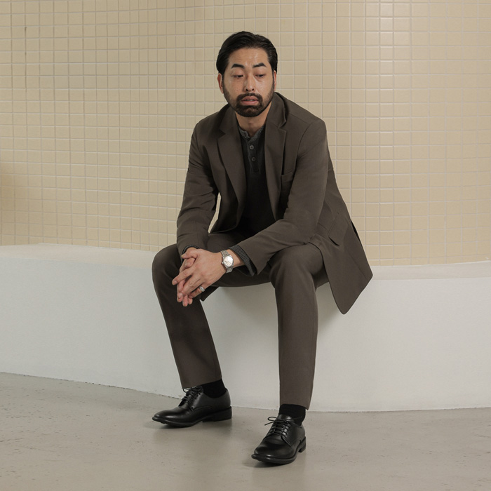 [SET](S-5XL)<BR>아이드잭 クラブジャケット + 램버트 スレックス