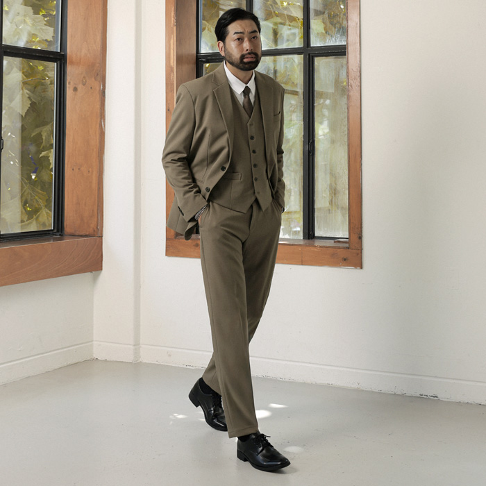 [SET](S-6XL)<BR>라폰드 クラブジャケット + 코리도 ベスト + 유스티스 スレックス