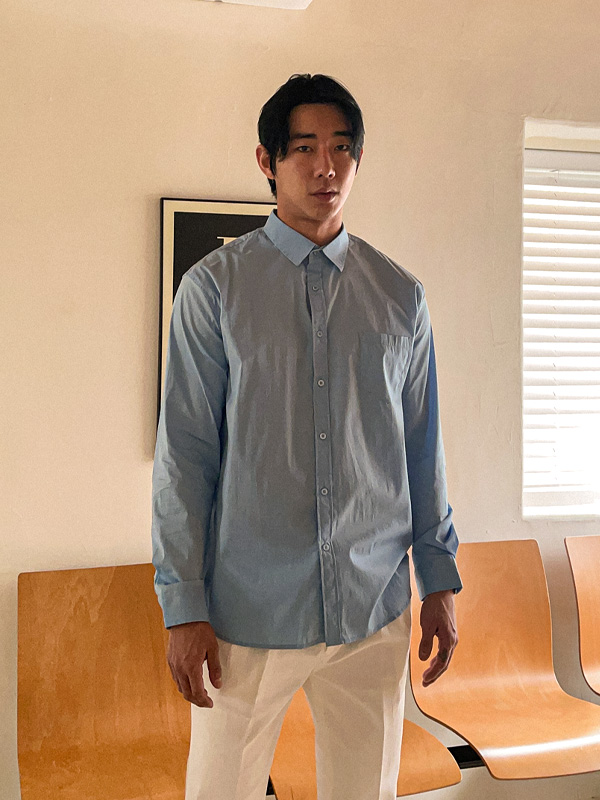 (M-7XL)<br>스탤론 ベーシックシャツ
