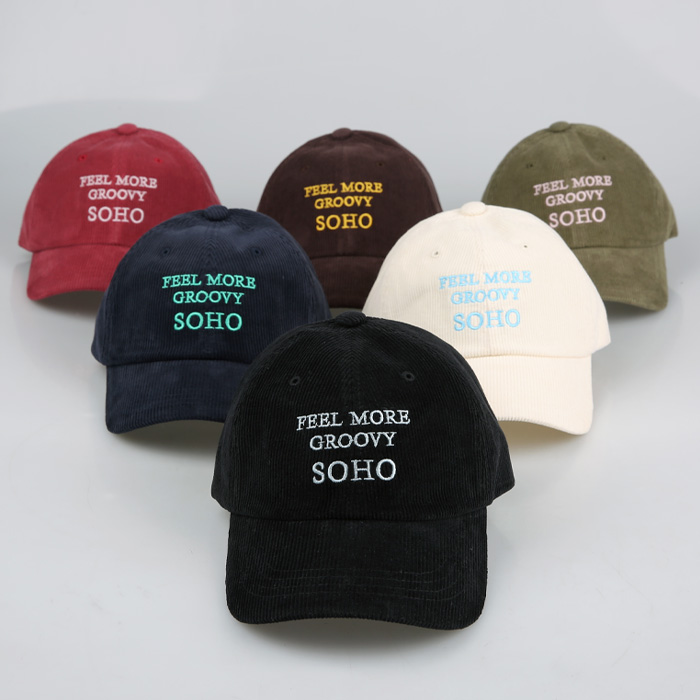 켕티 コーデュロイ·ボールキャップ
