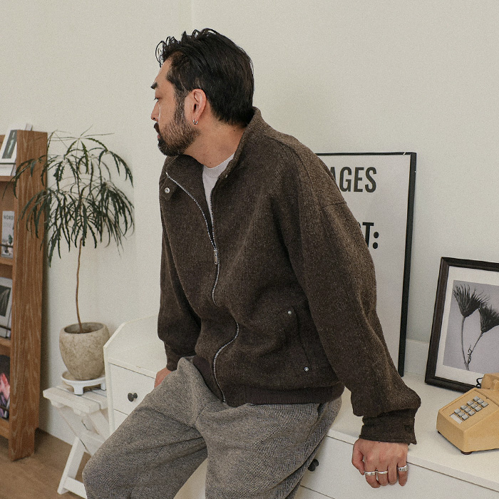 (L-7XL)<br>하르카니 ニット 울집업